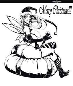 Rating: Explicit Score: 0 Tags: blacksword breasts butterfly_wings christmas elf female female_only monochrome rule34 solo tagme wings User: bunchy7s