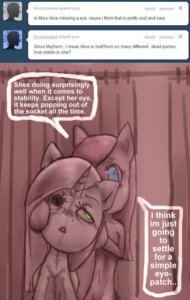 Rating: Questionable Score: 0 Tags: 2011 alice_(pony_oc) blue_eyes duo e621 earth_pony english_text equid equine female friendship_is_magic hair hasbro horse insane mammal my_little_pony pink_hair pinkamena_(mlp) pinkie_pie_(mlp) pony text xxpoizenxx User: bunchy7s