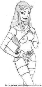 Rating: Explicit Score: 0 Tags: 1girls 2d blackfire dc dc_comics female female_only komand'r monochrome nipples rule34 solo straight_hair teen_titans vkyrie User: bunchy7s