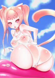 Rating: Explicit Score: 0 Tags: animal_ear ass blush breasts cameltoe female large_breasts nipples pussy rule34 ruri_yuu swimsuit tail User: bunchy7s