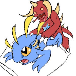 Rating: Explicit Score: 0 Tags: blue_skin claws colored_sketch female feral feral_on_feral fins forked_tongue horn horns mini-diablo murky_(hots) murloc one_tooth_visible open_mouth pillow red_skin rule34 simple_background sketch slit_pupils spines tail world_of_warcraft User: bunchy7s