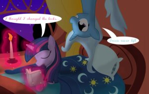Rating: Safe Score: 0 Tags: 2012 bed bedding blanket blue_body blue_fur book candle comic dazed-and-wandering dialogue duo e621 english_text equid equine eyes_closed female feral fire friendship_is_magic fur furniture hair hasbro hi_res horn humor levitation magic mammal multicolored_hair my_little_pony mythological_creature mythological_equine mythology night purple_body purple_eyes purple_fur purple_hair stalker stalking text trixie_(mlp) twilight_sparkle_(mlp) two_tone_hair unicorn window wood User: bunchy7s Rating: Safe Score: 0 Tags: 2012 bed bedding blanket blue_body blue_fur book candle comic dazed-and-wandering dialogue duo e621 english_text equid equine eyes_closed female feral fire friendship_is_magic fur furniture hair hasbro hi_res horn humor levitation magic mammal multicolored_hair my_little_pony mythological_creature mythological_equine mythology night purple_body purple_eyes purple_fur purple_hair stalker stalking text trixie_(mlp) twilight_sparkle_(mlp) two_tone_hair unicorn window wood User: bunchy7s