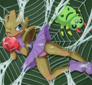 Rating: Questionable Score: 0 Tags: ambiguous_gender arachnid arthropod arthropod_webbing blue_eyes blush bound boxing_gloves brown_body bulge clothing duo e621 feral generation_1_pokemon generation_2_pokemon green_body handwear high_score_(artist) hitmonchan horn humanoid male nintendo one_eye_closed open_mouth pokemon pokemon_(species) spider spider_web spinarak underwear web_bondage User: bunchy7s
