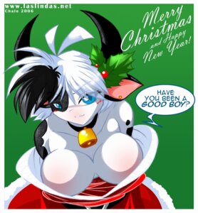 Rating: Questionable Score: 0 Tags: 2006 alejandra_coldthorn anthro big_breasts black_hair black_spots blue_eyes blush body_blush bovid bovine breast_blush breasts cattle chalo christmas cleavage clothed clothing dairy_cattle dress e621 female fur hair holidays holstein_friesian_cattle horn las_lindas looking_at_viewer mammal multicolored_hair solo spots talking_to_male_viewer two_tone_hair white_body white_fur white_hair User: bunchy7s