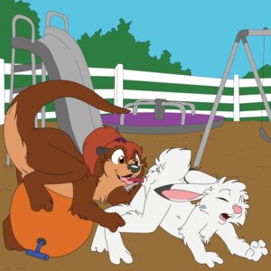 Rating: Explicit Score: 0 Tags: 1:1 amusement_ride anthro backsack balls carousel chest_tuft dipstick_ears duo e621 ear_markings erection eyes_closed fellatio female fence flat_chested fur genitals happy happy_sex hi_res interspecies jake_cottontail katie_kirster lagomorph leporid licking looking_pleasured male male/female mammal markings mizzyam multicolored_ears mustelid nude oral oral_on_backwards_penis otter outside penile penis penis_lick public quiet269 rabbit scut_tail sex short_tail sky space_hopper swing tail tongue tongue_out tuft vulva young young_anthro User: bunchy7s
