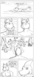 Rating: Explicit Score: 0 Tags: anthro aquatic balls beach blush breasts canid canine canis casual_nudity comic dialogue digital_drawing_(artwork) digital_media_(artwork) domestic_dog e621 english_text female fingers fish flaccid forsen genitals greyscale group hi_res male mammal monochrome nipples nude nude_beach obeke outside penis seaside shark tail text vulva User: bunchy7s