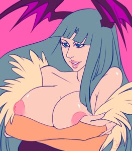 Rating: Explicit Score: 0 Tags: artist_request breasts bridal_gauntlets bust_portrait clothing darkstalkers demon female female_only front_view large_breasts long_hair morrigan_aensland nipples pale_skin rule34 solo straight_hair succubus tagme User: bunchy7s