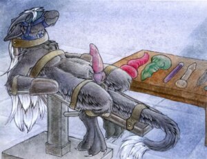 Rating: Explicit Score: 0 Tags: animal_genitalia animal_penis anthro bdsm blindfold bodily_fluids bondage bound canine_genitalia canine_penis dildo dragon e621 erection fur furniture furred_dragon furred_scalie genital_fluids genitals knot male mythological_creature mythological_scalie mythology nude penis precum ruaidri scalie sex_toy solo submissive submissive_male table tail traditional_media_(artwork) User: bunchy7s