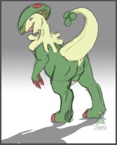 Rating: Explicit Score: 0 Tags: 1boy 2009 animal_genitalia animal_penis anthro anus breloom color erection green_skin male male_only nudity penis pokemon rule34 skin solo tail toony User: bunchy7s