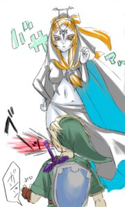 Rating: Questionable Score: 0 Tags: bleeding blood blood_spray breasts cape clothes convenient_censoring female front_ponytail grey_skin hair hood inumimi_moeta link link_(twilight_princess) long_hair midna midriff nintendo nosebleed orange_hair pointy_ears red_eyes rule34 simple_background spoilers straight_hair the_legend_of_zelda tunic twili twili_midna twilight_princess white_background wind_lift User: bunchy7s