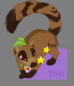 Rating: Safe Score: 0 Tags: 2009 alpha_channel ambiguous_feral ambiguous_gender coati e621 feral mammal procyonid raised_tail royal-pain-in-the-ass simple_background solo star tail transparent_background User: bunchy7s
