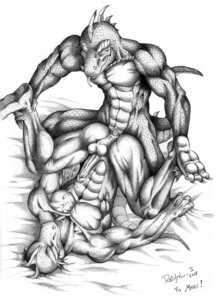 Rating: Explicit Score: 0 Tags: 2007 anal anal_sex anthro balls cum cum_on_chest erection feet gay hindpaw lizard male muscles paws penetration penis reichel reptile rule34 scales scalie spines spread_legs spreading tail tongue tongue_out User: bunchy7s