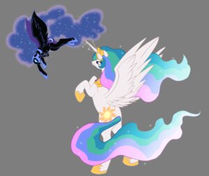 Rating: Safe Score: 0 Tags: alpha_channel battle black_body black_feathers duo e621 equid equine feathered_wings feathers female feral friendship_is_magic hasbro horn luga12345 mammal my_little_pony mythological_creature mythological_equine mythology nightmare_moon_(mlp) princess princess_celestia_(mlp) royalty simple_background tail transparent_background white_body white_feathers winged_unicorn wings User: bunchy7s