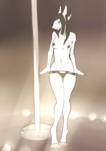 Rating: Questionable Score: 0 Tags: 4_toes anthro black_hair black_nipples breasts claws clothed clothing dragon e621 feet female hair hi_res knock-kneed long_hair looking_at_viewer lost-paw mythological_creature mythological_scalie mythology natural_breasts navel nipples non-mammal_breasts non-mammal_nipples pole reptile scales scalie seductive skimpy solo toe_claws toes topless undressing white_body white_claws white_scales User: bunchy7s