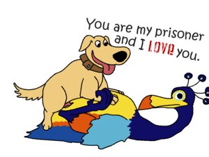 Rating: Explicit Score: 0 Tags: disney dug_(up) female feral furry furry_only kevin_(up) male penis pixar rule34 up_(film) User: bunchy7s