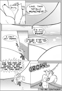 Rating: Questionable Score: 0 Tags: anthro beach_rivalry bikini breasts butt canid canine clothed clothing comic dialogue e621 english_text female fox greyofpta greyscale inflation mammal monochrome skimpy solo swimwear tail text topless two-piece_swimsuit User: bunchy7s