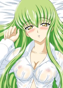 Rating: Explicit Score: 0 Tags: breasts c.c. cleavage code_geass dress_shirt eiji erect_nipples female fingernails green_hair long_fingernails long_hair long_nails lying nail nails nipples rule34 see-through shirt yellow_eyes User: bunchy7s