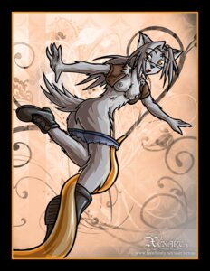 Rating: Questionable Score: 0 Tags: 2009 anthro areola black_border border bottomwear breasts canid canine canis clothing denim denim_clothing e621 eyewear female glasses hat-kun hi_res imminent_rape imminent_sex imminent_tentacle_rape mammal nipples shorts solo tentacles undressing wolf xexus User: bunchy7s