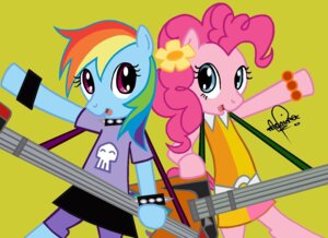 Rating: Safe Score: 0 Tags: 2012 ami_onuki blue_body blue_eyes blue_fur bone bracelet clothing duo e621 earth_pony electric_guitar equid equine female flower friendship_is_magic fur guitar hair hasbro hi_hi_puffy_amiyumi horse jewelry long_hair mammal mariwii mod_fashion multicolored_hair musical_instrument my_little_pony parody pink_hair pinkie_pie_(mlp) plant playing_guitar playing_music plucked_string_instrument pony purple_eyes rainbow_dash_(mlp) rainbow_hair signature skull string_instrument yumi_yoshimura User: bunchy7s
