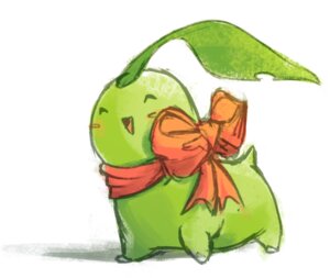 Rating: Safe Score: 0 Tags: ambiguous_gender blush chikorita e621 elemental_creature eyes_closed feral flora_fauna generation_2_pokemon meed nintendo plant pokemon pokemon_(species) ribbons scalie smile solo User: bunchy7s