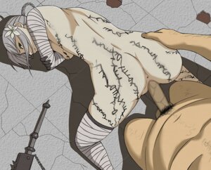Rating: Explicit Score: 0 Tags: anus artist_request bent_over censored female flower from_behind kaine_(nier) markings nier_(series) nier_replicant ponytail pussy rule34 square_enix tattoo tied_hair vaginal_penetration weapon white_hair User: bunchy7s
