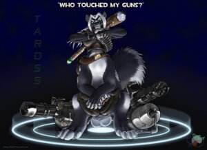 Rating: Explicit Score: 0 Tags: 2008 2_penises ammunition balls bottomless claws clothed clothing e621 erection evil_grin genitals green_eyes grin gun gynomorph hammer heavy_(team_fortress_2) hi_res intersex looking_at_viewer mammal mammal_taur maul mephitid mephitid_taur multi_genitalia multi_penis nikkyvix penis quadruped ranged_weapon skunk skunk_taur smile solo spotted_skunk tail taross taur team_fortress_2 tools valve valve_corporation weapon User: bunchy7s