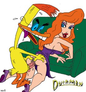Rating: Explicit Score: 0 Tags: 1girls duckman eric_duckman female kathy_lee_(duckman) male nev rule34 straight tagme User: bunchy7s