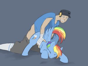 Rating: Explicit Score: 0 Tags: 4:3 all_fours ambiguous_penetration ass_up bestiality blue_body blue_eyes blue_feathers blue_fur clenched_teeth clothed clothed_sex clothing crossover crossover_ship cutie_mark dog_tags doggystyle dominant duo e621 electronics equid equine eyes_closed feathered_wings feathers female female_on_human female_penetrated feral feral_penetrated friendship_is_magic from_behind_position fur grey_background hair hasbro hat headgear headphones headwear human human_on_feral human_penetrating human_penetrating_feral interspecies iwtcird larger_dom lol_comments looking_pleasured male male/female male_on_feral male_penetrating male_penetrating_female male_penetrating_feral mammal meme multicolored_hair my_little_pony mythological_creature mythological_equine mythology no_shading pegasus penetration ponyparty rainbow_dash_(mlp) rainbow_hair raised_tail scout_(team_fortress_2) sex simple_background size_difference smaller_penetrated smile tail team_fortress_2 teeth valve valve_corporation what wing_boner wings User: bunchy7s
