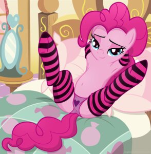 Rating: Questionable Score: 0 Tags: 2012 absurd_res bed bedroom_eyes blue_eyes clothing e621 earth_pony equid equine female feral friendship_is_magic furniture hair half-closed_eyes hasbro hi_res horse junglepony legs_up legwear looking_at_viewer mammal my_little_pony narrowed_eyes navel panties pink_hair pinkie_pie_(mlp) pony seductive solo spread_legs spreading stockings tail underwear User: bunchy7s