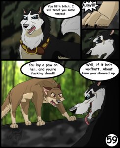 Rating: Explicit Score: 0 Tags: 2012 alaskan_malamute animal_genitalia balto balto_(series) canid canine canis cave comic dialogue digital_media_(artwork) digitigrade domestic_dog duo e621 english_text family_secret_(lonewolf) feral fully_sheathed genitals hi_res hybrid lonewolf male mammal nordic_sled_dog profanity quadruped sheath spitz steele_(balto) tail text tongue universal_studios wolf wolfdog User: bunchy7s
