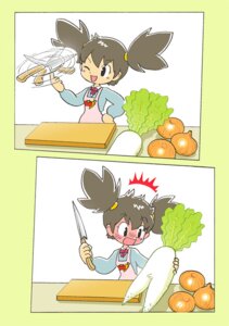 Rating: Questionable Score: 0 Tags: apron bi-nyo blush comic cutting_board daikon female food knife onion original radish rule34 sexually_suggestive shocked spinning surprised tied_hair twintails wink User: bunchy7s Rating: Questionable Score: 0 Tags: apron bi-nyo blush comic cutting_board daikon female food knife onion original radish rule34 sexually_suggestive shocked spinning surprised tied_hair twintails wink User: bunchy7s