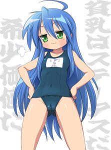 Rating: Explicit Score: 0 Tags: blue_hair blush cameltoe female green_eyes konata_izumi lucky_star pussy rule34 smug smug_face swimsuit tagme User: bunchy7s