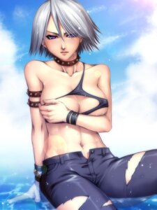 Rating: Questionable Score: 0 Tags: armband big_breasts blush breasts choker christie_(doa) collar color cuff cuffs dead_or_alive dead_or_alive_xtreme_beach_volleyball enf female female_only jeans large_breasts midriff purple_eyes redrop rule34 short_hair sitting spiked_collar spikes studded_leather tecmo torn_clothes wet white_hair User: bunchy7s