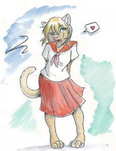 Rating: Safe Score: 0 Tags: anthro biped blonde_hair bottomwear clothing domestic_cat e621 felid feline felis female green_eyes hair heart_symbol hi_res kitsumi mammal one_eye_closed shy simple_background skirt solo standing tail tongue uniform white_background User: bunchy7s Rating: Safe Score: 0 Tags: anthro biped blonde_hair bottomwear clothing domestic_cat e621 felid feline felis female green_eyes hair heart_symbol hi_res kitsumi mammal one_eye_closed shy simple_background skirt solo standing tail tongue uniform white_background User: bunchy7s