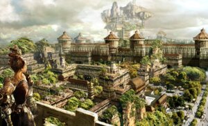 Rating: Safe Score: 0 Tags: amazing_background anegasaki_dynamic armor balcony brown_hair building castle city clothing cloud courtyard detailed detailed_background door e621 female garden hair house human landscape looking_away mammal market mountain not_furry outside plant road royalty ruin ruler scenery scenery_porn sky solo standing tent tower tree unknown_artist urban walled_city wood User: bunchy7s
