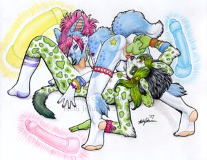 Rating: Explicit Score: 0 Tags: 69_position alternative_fashion anthro balls beaded_jewelry beads braided_hair canid clothing colored_nails cornrows cyberpop decora_(fashion) dildo dreamrunnerwolf duo e621 ear_tails erection fellatio female footwear genitals glamfur hair holding_object holding_sex_toy j-fashion jewelry kandi_(jewelry) legwear male male/female mammal nails oral oral_penetration penetration penile penis raver sex sex_toy socks sparklefur tail toying_partner unknown_species vaginal User: bunchy7s