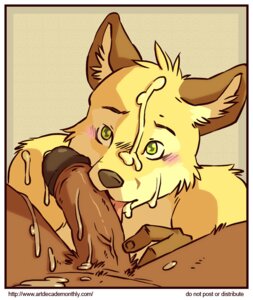 Rating: Explicit Score: 0 Tags: after_oral anthro artdecade bear blush bodily_fluids brown_body brown_fur canid canine canis cum cum_on_face do_not_distribute domestic_dog duo e621 english_text erection fellatio fur genital_fluids genitals green_eyes humanoid_genitalia humanoid_penis licking male male/male mammal oral penile penis penis_lick sex text tongue tongue_out yellow_body yellow_fur User: bunchy7s
