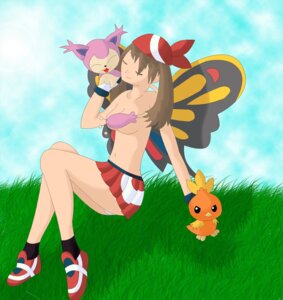 Rating: Explicit Score: 0 Tags: 1girls alexisrendell beautifly brown_hair female human may_(pokemon) nintendo outdoors pok&eacute;mon_(species) pokemon pokemon_(species) pokemon_rse rule34 skitty topless torchic User: bunchy7s