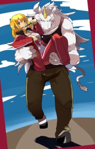 Rating: Safe Score: 0 Tags: biceps blonde_hair blue_eyes bottomwear brush clothing duo e621 equid equine female hair hi_res horn human male mammal muscular mythological_creature mythological_equine mythology outside pants running shirt sky standing tank_top toothbrush topwear unicorn アァア User: bunchy7s