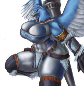 Rating: Questionable Score: 0 Tags: anthro armor avian beak big_breasts bird blue_body blue_eyes blue_feathers bottomwear breasts capcom cleavage clothed clothing detailed e621 feathered_wings feathers female fur gryphon hi_res kirin_armor lance legwear loincloth melee_weapon monster_hunter muscular muscular_anthro muscular_female mythological_avian mythological_creature mythology navel non-mammal_breasts osaki_eru polearm simple_background solo stockings thong underwear weapon wide_hips wings zylphide User: bunchy7s Rating: Questionable Score: 0 Tags: anthro armor avian beak big_breasts bird blue_body blue_eyes blue_feathers bottomwear breasts capcom cleavage clothed clothing detailed e621 feathered_wings feathers female fur gryphon hi_res kirin_armor lance legwear loincloth melee_weapon monster_hunter muscular muscular_anthro muscular_female mythological_avian mythological_creature mythology navel non-mammal_breasts osaki_eru polearm simple_background solo stockings thong underwear weapon wide_hips wings zylphide User: bunchy7s