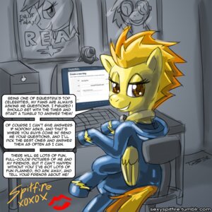 Rating: Safe Score: 0 Tags: 1:1 amber_eyes camera computer dialogue e621 electronics english_text equid equine eyewear feathered_wings feathers female feral friendship_is_magic goggles hair hasbro looking_at_viewer looking_back mammal multicolored_hair my_little_pony mythological_creature mythological_equine mythology pegasus pluckyninja smile solo spitfire_(mlp) tail text two_tone_hair webcam wings wonderbolts_(mlp) yellow_body yellow_feathers User: bunchy7s Rating: Safe Score: 0 Tags: 1:1 amber_eyes camera computer dialogue e621 electronics english_text equid equine eyewear feathered_wings feathers female feral friendship_is_magic goggles hair hasbro looking_at_viewer looking_back mammal multicolored_hair my_little_pony mythological_creature mythological_equine mythology pegasus pluckyninja smile solo spitfire_(mlp) tail text two_tone_hair webcam wings wonderbolts_(mlp) yellow_body yellow_feathers User: bunchy7s