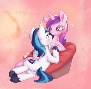 Rating: Safe Score: 0 Tags: 2014 alasou blue_eyes blue_hair blush cutie_mark digital_media_(artwork) duo e621 equid equine female feral friendship_is_magic fur hair hasbro heart_symbol hi_res horn male mammal multicolored_hair my_little_pony mythological_creature mythological_equine mythology pink_body pink_fur princess_cadance_(mlp) purple_eyes romantic romantic_ambiance romantic_couple shining_armor_(mlp) smile two_tone_hair unicorn white_body white_fur User: bunchy7s