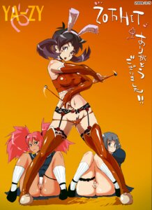 Rating: Explicit Score: 0 Tags: animal_ear ass black_socks boots brown_hair bunny_ear cameltoe copyright_request elbow_gloves erect_nipples female female_only footwear garter_belt glasses gloves grey_hair knee_socks kneehighs kneesocks lace-trimmed_socks lace-trimmed_thighhighs latex latex_gloves multiple_females multiple_girls nipples pink_hair pubic_hair pussy rule34 socks spread_legs thigh_boots thighhighs uncensored white_socks ya-zy User: bunchy7s