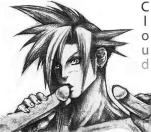 Rating: Explicit Score: 0 Tags: 3boys character_name cloud_strife fellatio final_fantasy final_fantasy_vii gay human humanoid male male_only monochrome multiple_boys multiple_males nude oral penis rule34 sex straight_hair threesome uncensored yaoi User: bunchy7s