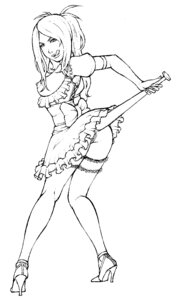 Rating: Explicit Score: 0 Tags: anal anal_insertion bad_girl_(nmh) baseball_bat baseball_bat_in_ass baseball_bat_insertion bb bow breasts charlotte_birkin female insertion large_breasts large_insertion legoman monochrome no_more_heroes pussy rule34 suda_51 User: bunchy7s