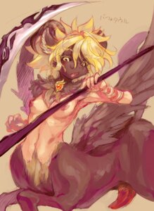 Rating: Explicit Score: 0 Tags: baphomet_(deity) blonde_hair bovid bovid_horn bovid_taur breasts brown_body brown_fur caprine caprine_demon caprine_horn caprine_taur cotora deity demon e621 erection feathered_wings feathers fur genitals goat_demon gynomorph hair horn inner_ear_fluff intersex mammal mammal_taur melee_weapon nipples nude penis polearm quadruped ram_horn scythe solo tail taur text translated tuft weapon wings yellow_eyes User: bunchy7s