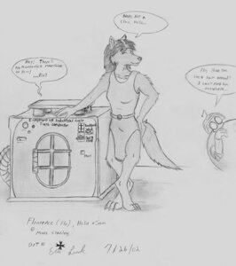 Rating: Safe Score: 0 Tags: 2002 3_toes anthro barefoot bowman's_wolf canid canine canis claws dishonesty e621 english_text eric_luck feet female florence_ambrose freefall_(webcomic) fur graphite_(artwork) greyscale group helix_(freefall) machine male mammal monochrome offscreen_character red_wolf robot sam_starfall tail text toes traditional_media_(artwork) trap_(contrivance) trash_compactor trick wolf User: bunchy7s