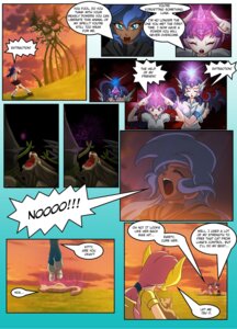 Rating: Safe Score: 0 Tags: alternate_species clothed clothing comic crown dialogue domestic_cat e621 english_text felid feline felis female fluttershy_(mlp) friendship_is_magic hair hasbro headgear hi_res human humanized iranian_mythology mammal manticore manticore_(mlp) mauroz membrane_(anatomy) membranous_wings middle_eastern_mythology multicolored_hair my_little_pony mythology pantherine pinkie_pie_(mlp) plant princess_luna_(mlp) purple_hair rarity_(mlp) spiked_tail spikes spikes_(anatomy) tail text tiara transformation twilight_sparkle_(mlp) two_tone_hair vines wings User: bunchy7s