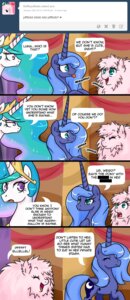 Rating: Safe Score: 0 Tags: 2014 blue_eyes blue_hair comic crown cutie_mark dialogue e621 earth_pony english_text equid equine fan_character female feral fluffle_puff friendship_is_magic hair hasbro headgear hi_res horn horse long_hair loopend mammal multicolored_hair my_little_pony mythological_creature mythological_equine mythology pink_eyes pink_hair pony princess_celestia_(mlp) princess_luna_(mlp) smile text tiara winged_unicorn wings young User: bunchy7s Rating: Safe Score: 0 Tags: 2014 blue_eyes blue_hair comic crown cutie_mark dialogue e621 earth_pony english_text equid equine fan_character female feral fluffle_puff friendship_is_magic hair hasbro headgear hi_res horn horse long_hair loopend mammal multicolored_hair my_little_pony mythological_creature mythological_equine mythology pink_eyes pink_hair pony princess_celestia_(mlp) princess_luna_(mlp) smile text tiara winged_unicorn wings young User: bunchy7s