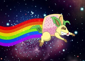 Rating: Safe Score: 0 Tags: ambiguous_gender crossover e621 eeveelution food food_creature generation_4_pokemon hybrid leaf leaf_tail leafeon meme nintendo nyan_cat_(copyright) parody pokemon pokemon_(species) pop-tarts rainbow rainbow_trail shotien solo tail User: bunchy7s Rating: Safe Score: 0 Tags: ambiguous_gender crossover e621 eeveelution food food_creature generation_4_pokemon hybrid leaf leaf_tail leafeon meme nintendo nyan_cat_(copyright) parody pokemon pokemon_(species) pop-tarts rainbow rainbow_trail shotien solo tail User: bunchy7s